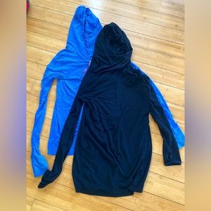 Two maternity hoodies, size small, Athleta, maternity sweatshirts